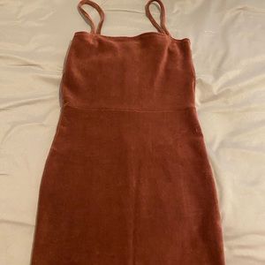 Forever 21 suede dress